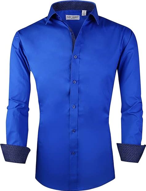 royal blue gucci long sleeve button up|Amazon.com: Royal Blue Button Down Shirt.